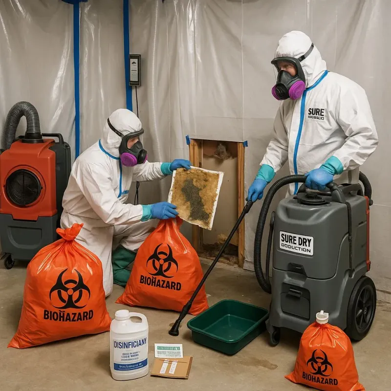 Contaminated Water Handling Protocols process in Shattuck, OK